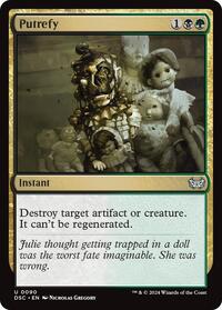 Putrefy (90) [Commander: Duskmourn: House of Horror]