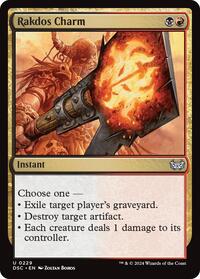 Rakdos Charm (229) [Commander: Duskmourn: House of Horror]