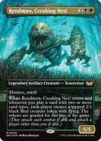 Rendmaw, Creaking Nest (Borderless) (5) [Commander: Duskmourn: House of Horror]