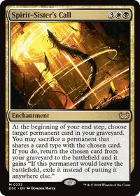 Spirit-Sister's Call (232) [Commander: Duskmourn: House of Horror]