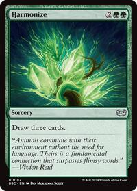 Harmonize (182) [Commander: Duskmourn: House of Horror]