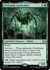 Ishkanah, Grafwidow (187) [Commander: Duskmourn: House of Horror]