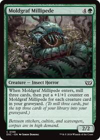 Moldgraf Millipede (188) [Commander: Duskmourn: House of Horror]