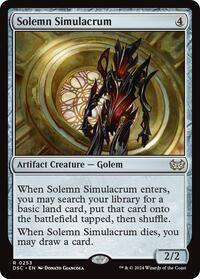 Solemn Simulacrum (253) [Commander: Duskmourn: House of Horror]