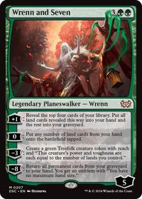 Wrenn and Seven (207) [Commander: Duskmourn: House of Horror]