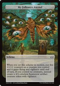 My Followers Ascend (Full Art) (343) [Archenemy: Duskmourn]