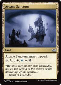 Arcane Sanctum (259) [Commander: Duskmourn: House of Horror]