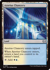Azorius Chancery (261) [Commander: Duskmourn: House of Horror]