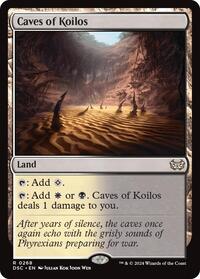 Caves of Koilos (268) [Commander: Duskmourn: House of Horror]