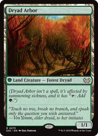 Dryad Arbor (273) [Commander: Duskmourn: House of Horror]