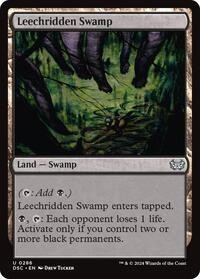 Leechridden Swamp (286) [Commander: Duskmourn: House of Horror]