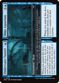 Underwater Tunnel // Slimy Aquarium (79) [Duskmourn: House of Horror]