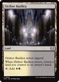 Orzhov Basilica (292) [Commander: Duskmourn: House of Horror]