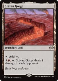 Shivan Gorge (297) [Commander: Duskmourn: House of Horror]