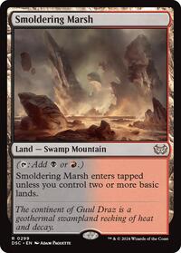 Smoldering Marsh (299) [Commander: Duskmourn: House of Horror]