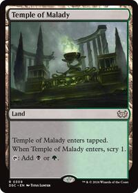 Temple of Malady (309) [Commander: Duskmourn: House of Horror]