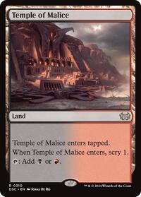 Temple of Malice (310) [Commander: Duskmourn: House of Horror]
