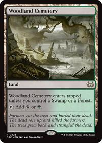 Woodland Cemetery (326) [Commander: Duskmourn: House of Horror]