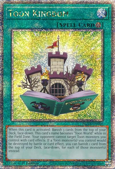 Toon Kingdom (Quarter Century Secret Rare) (MP24-EN006) [25th Anniversary Tin: Dueling Mirrors]