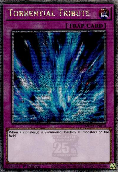 Torrential Tribute (Quarter Century Secret Rare) (MP24-EN010) [25th Anniversary Tin: Dueling Mirrors]