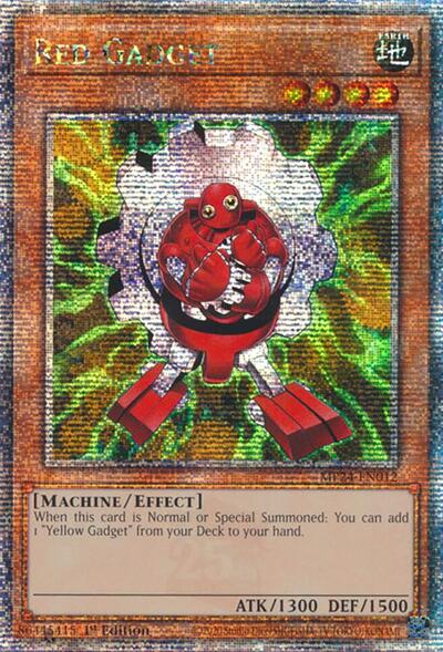 Red Gadget (Quarter Century Secret Rare) (MP24-EN012) [25th Anniversary Tin: Dueling Mirrors]