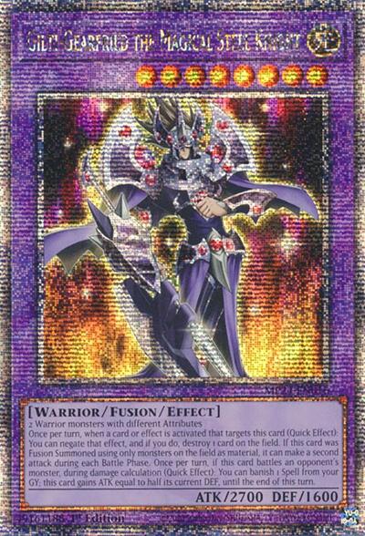 Gilti-Gearfried the Magical Steel Knight (Quarter Century Secret Rare) (MP24-EN016) [25th Anniversary Tin: Dueling Mirrors]