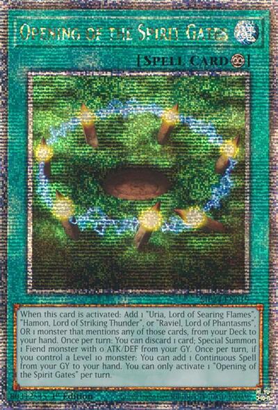 Opening of the Spirit Gates (Quarter Century Secret Rare) (MP24-EN019) [25th Anniversary Tin: Dueling Mirrors]