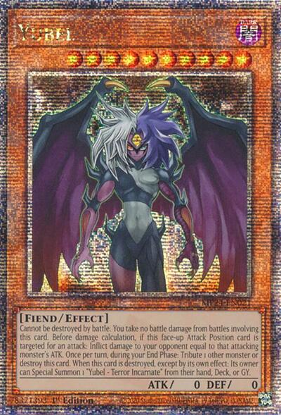Yubel (Quarter Century Secret Rare) (MP24-EN021) [25th Anniversary Tin: Dueling Mirrors]