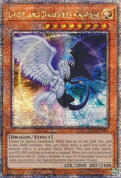 Light and Darkness Dragon (Quarter Century Secret Rare) (MP24-EN024) [25th Anniversary Tin: Dueling Mirrors]