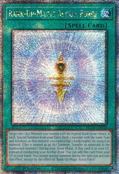Rank-Up-Magic Astral Force (Quarter Century Secret Rare) (MP24-EN035) [25th Anniversary Tin: Dueling Mirrors]
