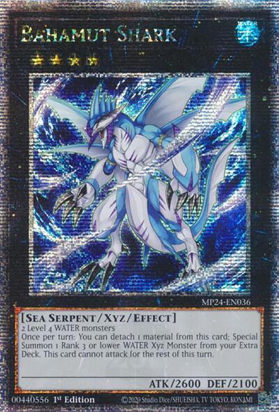Bahamut Shark (Quarter Century Secret Rare) (MP24-EN036) [25th Anniversary Tin: Dueling Mirrors]