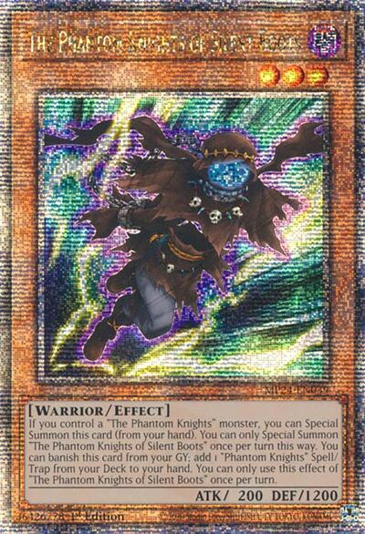 The Phantom Knights of Silent Boots (Quarter Century Secret Rare) (MP24-EN039) [25th Anniversary Tin: Dueling Mirrors]