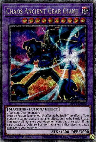 Chaos Ancient Gear Giant (Quarter Century Secret Rare) (MP24-EN042) [25th Anniversary Tin: Dueling Mirrors]