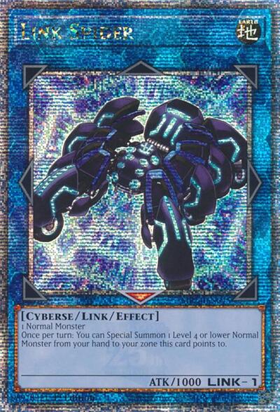 Link Spider (Quarter Century Secret Rare) (MP24-EN045) [25th Anniversary Tin: Dueling Mirrors]