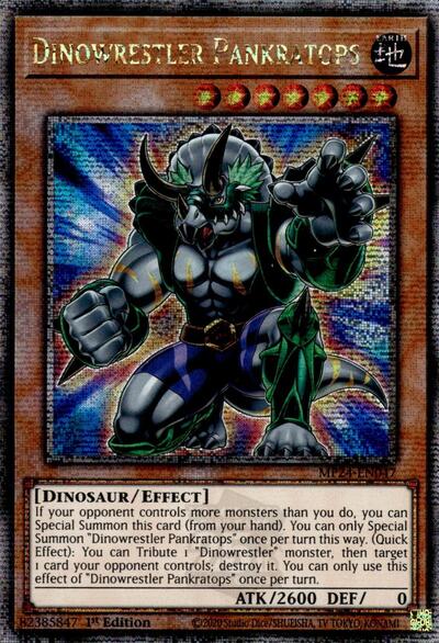 Dinowrestler Pankratops (Quarter Century Secret Rare) (MP24-EN047) [25th Anniversary Tin: Dueling Mirrors]