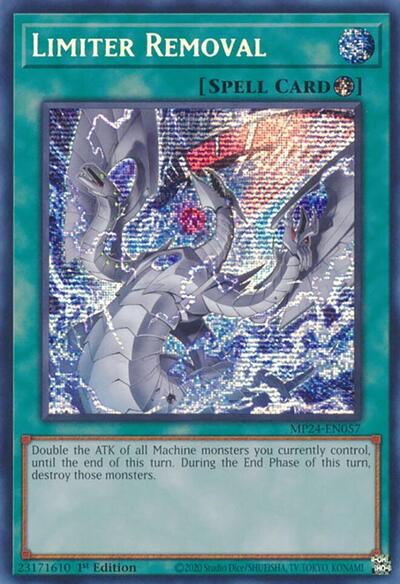 Limiter Removal (Alternate Art) (MP24-EN057) [25th Anniversary Tin: Dueling Mirrors]
