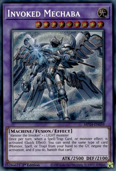 Invoked Mechaba (Alternate Art) (MP24-EN059) [25th Anniversary Tin: Dueling Mirrors]