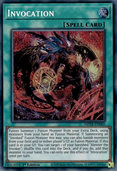 Invocation (Alternate Art) (MP24-EN060) [25th Anniversary Tin: Dueling Mirrors]