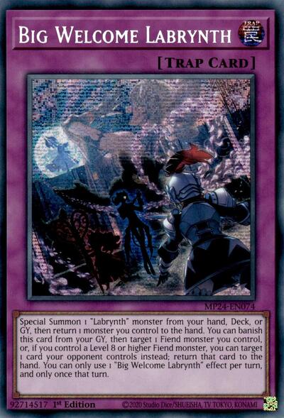 Big Welcome Labrynth (MP24-EN074) [25th Anniversary Tin: Dueling Mirrors]