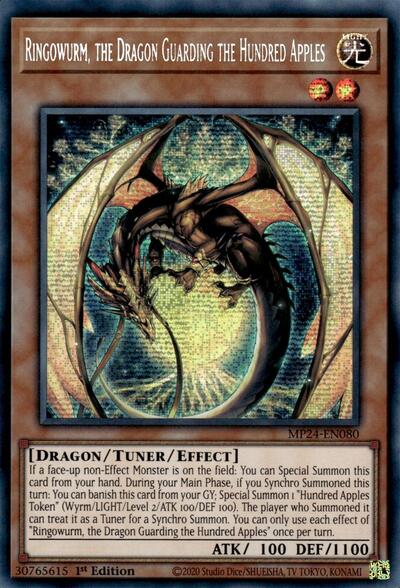 Ringowurm, the Dragon Guarding the Hundred Apples (MP24-EN080) [25th Anniversary Tin: Dueling Mirrors]