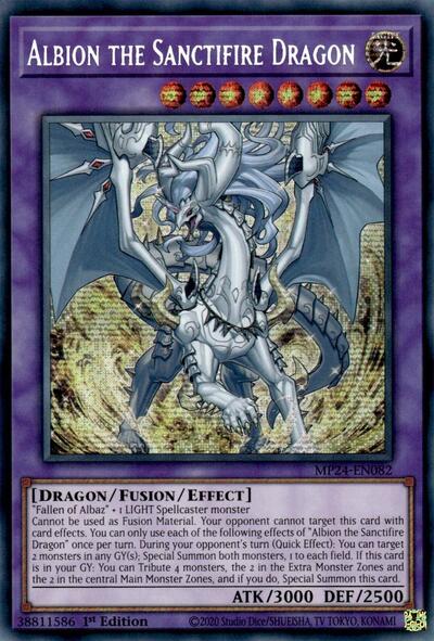 Albion the Sanctifire Dragon (MP24-EN082) [25th Anniversary Tin: Dueling Mirrors]