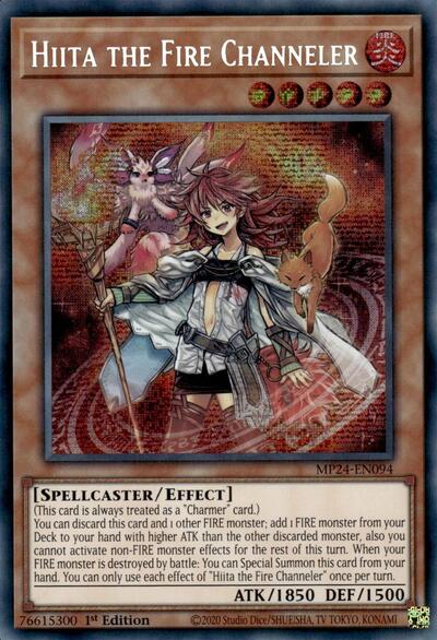 Hiita the Fire Channeler (MP24-EN094) [25th Anniversary Tin: Dueling Mirrors]