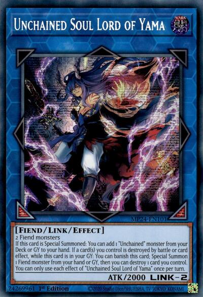 Unchained Soul Lord of Yama (MP24-EN101) [25th Anniversary Tin: Dueling Mirrors]