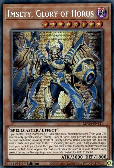 Imsety, Glory of Horus (MP24-EN114) [25th Anniversary Tin: Dueling Mirrors]