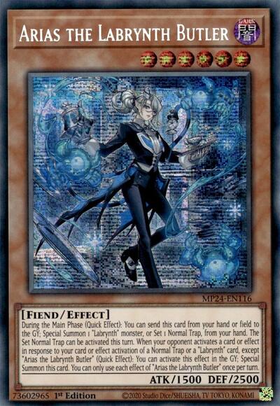 Arias the Labrynth Butler (MP24-EN116) [25th Anniversary Tin: Dueling Mirrors]