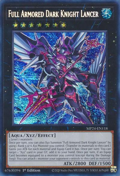 Full Armored Dark Knight Lancer (MP24-EN118) [25th Anniversary Tin: Dueling Mirrors]