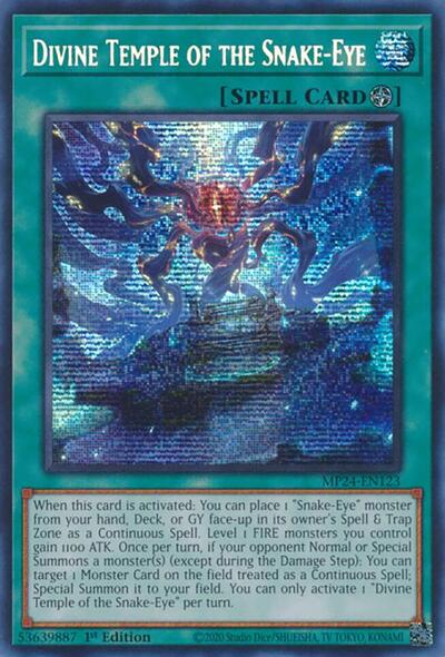Divine Temple of the Snake-Eye (MP24-EN123) [25th Anniversary Tin: Dueling Mirrors]