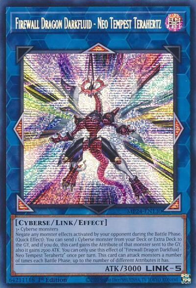 Firewall Dragon Darkfluid - Neo Tempest Terahertz (MP24-EN130) [25th Anniversary Tin: Dueling Mirrors]