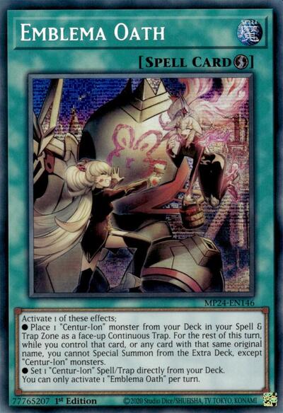 Emblema Oath (MP24-EN146) [25th Anniversary Tin: Dueling Mirrors]