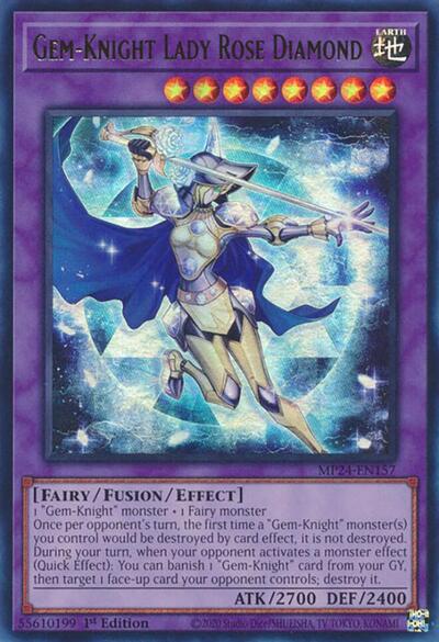 Gem-Knight Lady Rose Diamond (MP24-EN157) [25th Anniversary Tin: Dueling Mirrors]